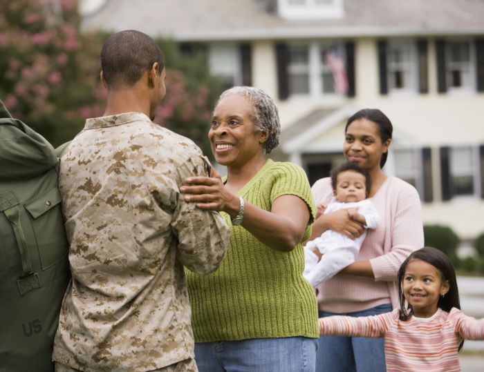 Emergency financial assistance for military families