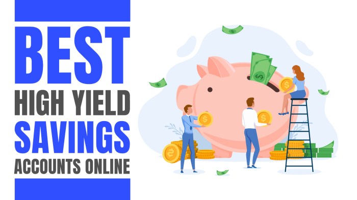 High yield online savings account