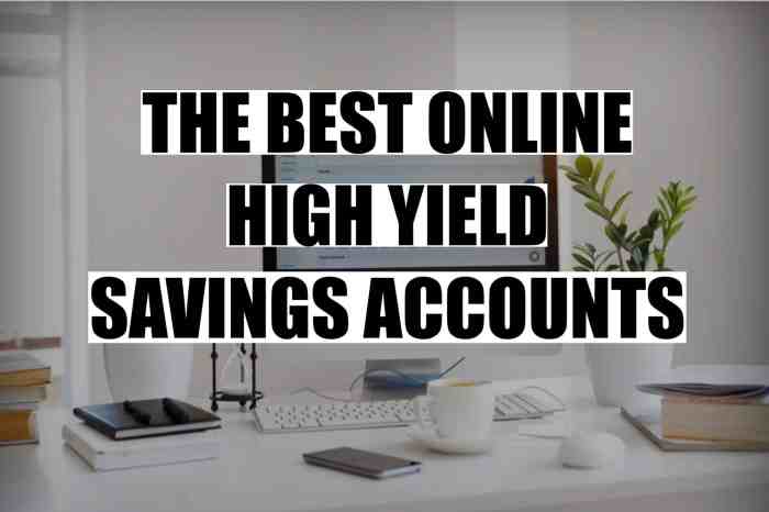 Yield accounts