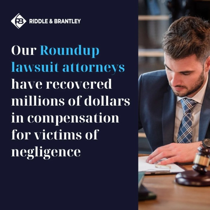 Best lawyer for roundup lawsuit
