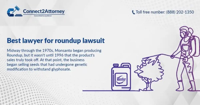 Best lawyer for roundup lawsuit